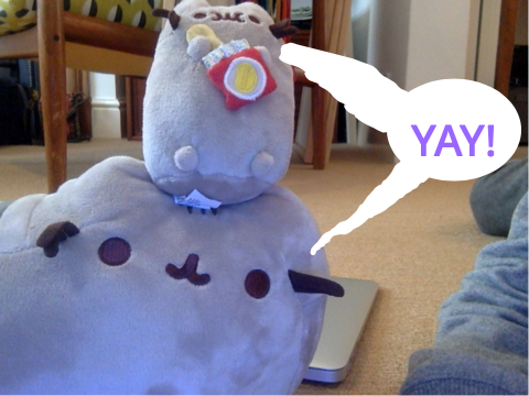 happy pusheen animation!