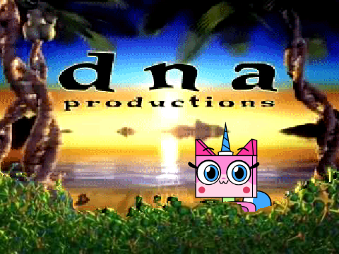 Unikitty takes over the DNA Productions and Nicktoons Network Original Logo! (Fixed)