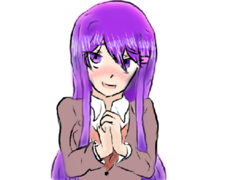 Yuri doki doki my drawing 