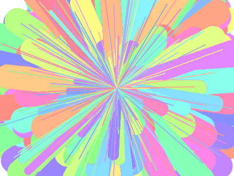 Radial not symmetry