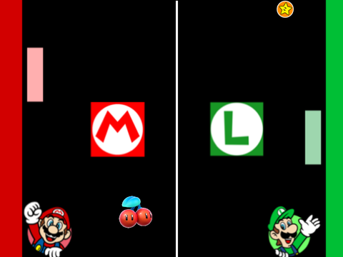 Mario Bros. Pong