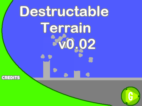 Destructable Terrain v0.02