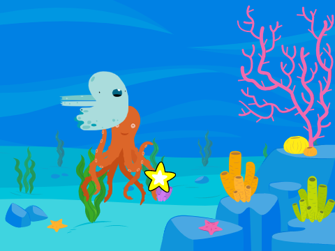 Glow in the water!