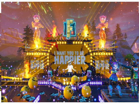 Marshmello Fortnite remix