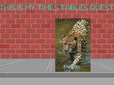 The times tables quest!!