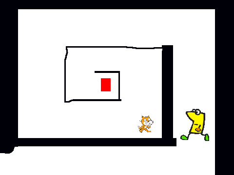 The funny maze game