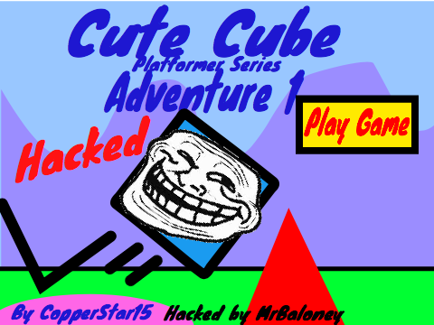 Cute Cube Adventure 1 (Platformer Series) Hacked 