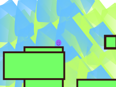 deep inside-a scrolling platformer