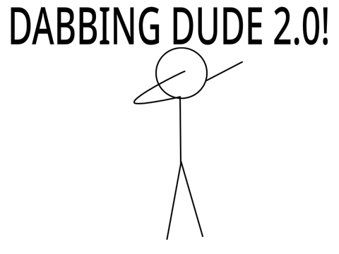 Dabbing dude
