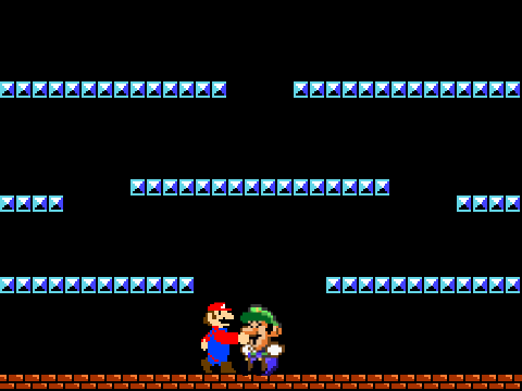 add yourself punching luigi!!!
