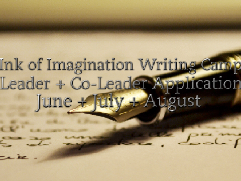 Summer 2019 IIWC ~ Leader Applications Oli