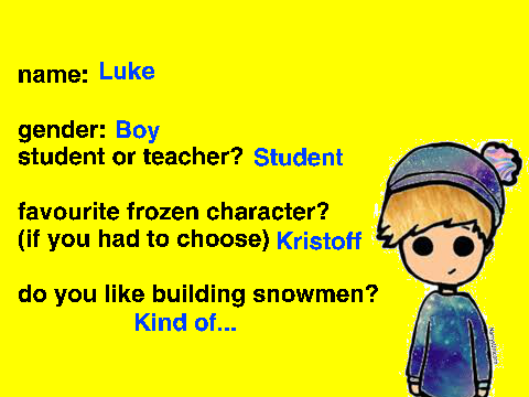 Frozen University Student
