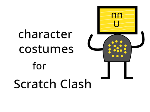 character costumes for Scratch Clash