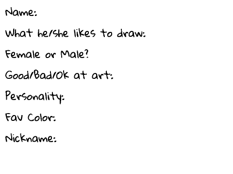 Art Adventures Form!