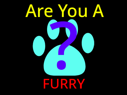 2 ppl who don't know if there a Furry