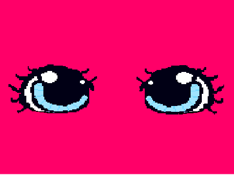 Weird eye animation