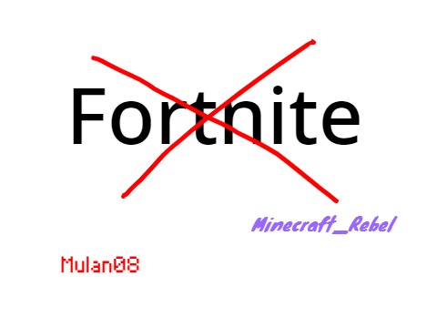 Add you name if you don't like fortnite! remix