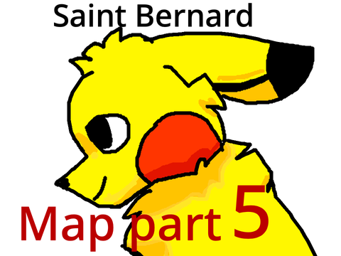  Saint Bernard map part
