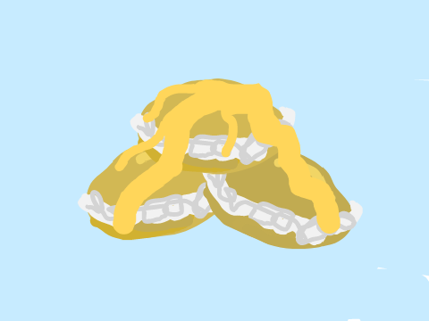 Honey cream puffs