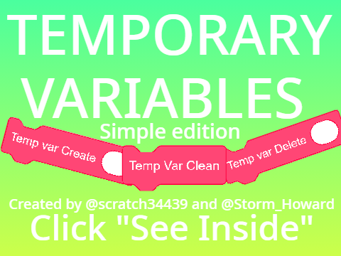 Temporary variables (Simple)