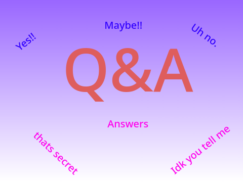 Q&A answers