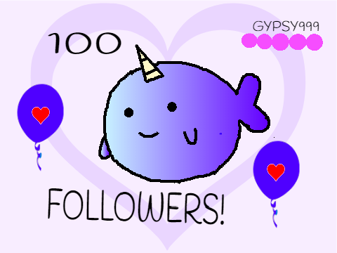100 followers logo contest!!! remix
