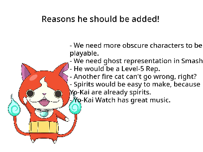 Jibanyan For Smash!