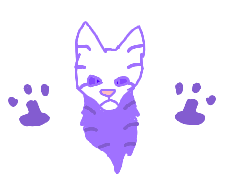 Art request { Russian blue cat with lighter blue eyes ]