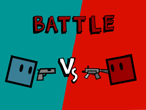 Super Duper Blue Vs. Red Battle!