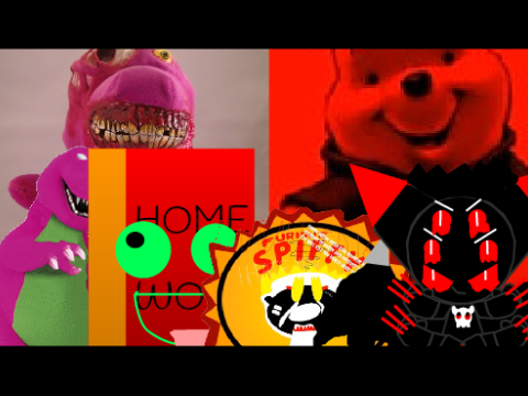 EXTREME HARDCORE WHINNIE AND BARNEY ERROR PART 2 remix
