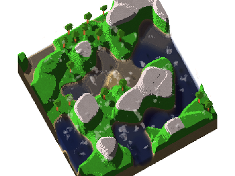 3D Voxel World