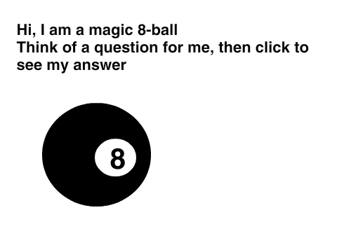 Magic 8 ball