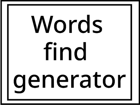 Words find 100% pen