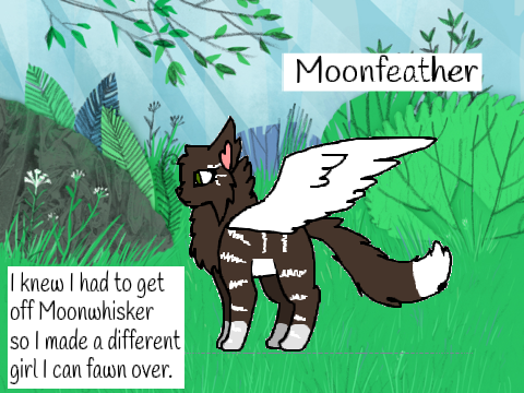 My New OC, Moonfeather!!