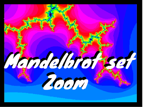 Zoom into the Mandelbrot set 