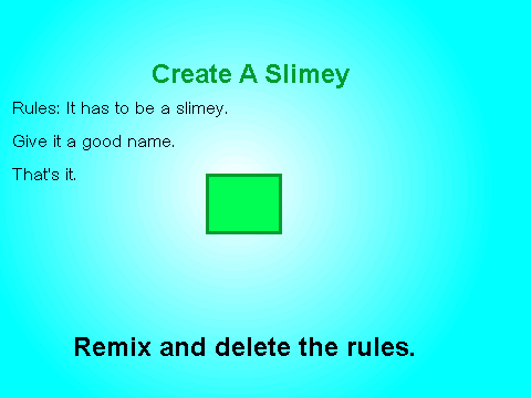 Create a Slimey! Competition