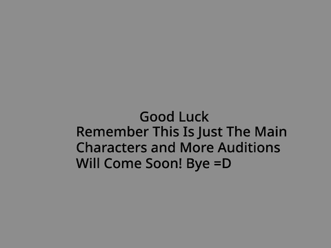 Villain Auditions for Rings (OPEN)