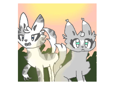 New Style! - Dovewing and Ivypool art