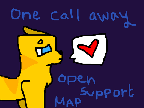 One Call Away | Open support MAP