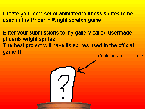 Phoenix Wright Sprite Contest!