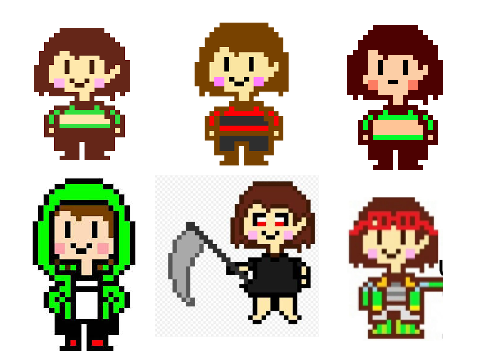 Chara AU themes