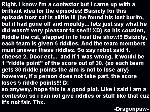 idea for scratchrealitytv!!!
