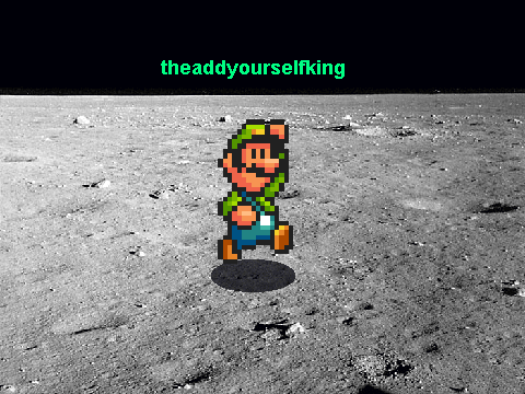 add yourself moonwalking