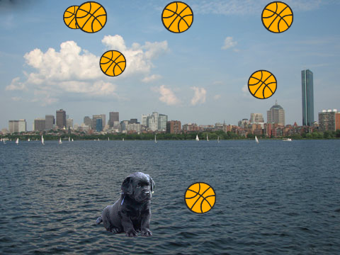 basketball catch game