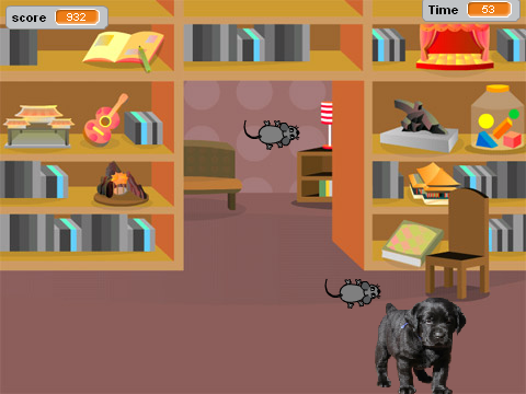 dog mous catch game 4-25-19   333333