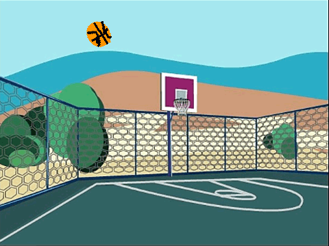 basket ball screen saver