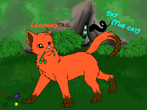 Leopardtail design