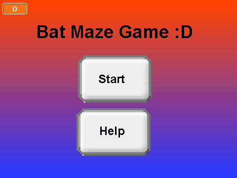Not Scary Maze Game