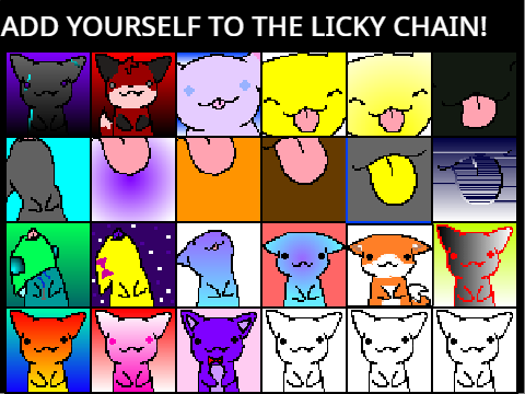 Add Yourself to the Licky Chain!!