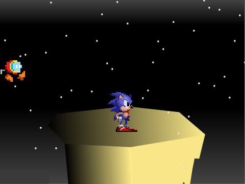 Add Yourself Fighting In Space | There goes Pac-Man.